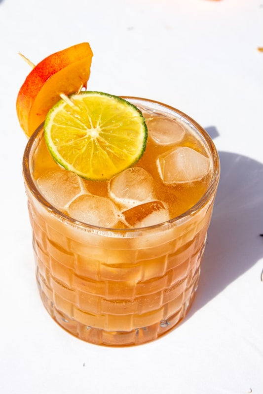 GINGER PEACH TEA MULE