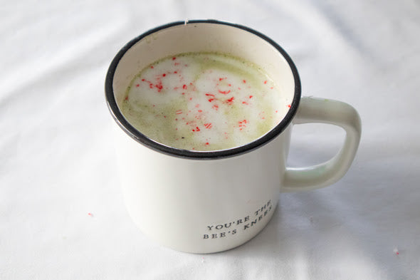PEPPERMINT MATCHA LATTE 🍵