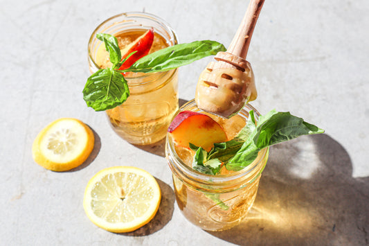 JUICY PEACH TEA! 🍑