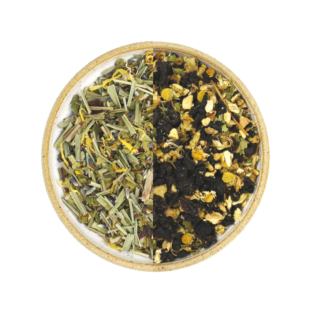 Lavender Sage Lemonade & Ginger Orchard Medley Oolong