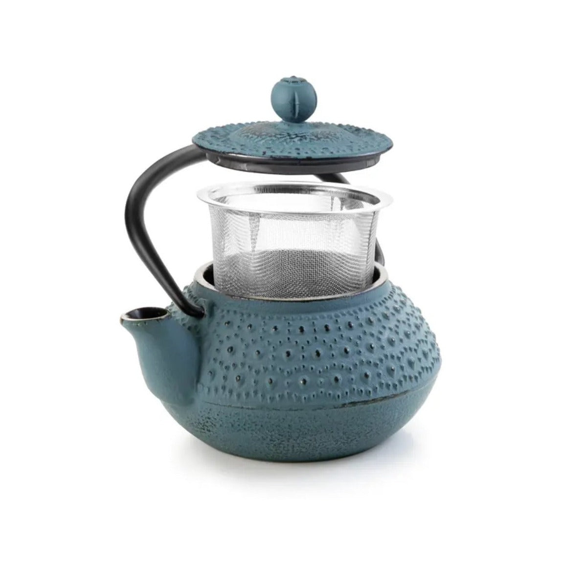 Turquoise Manaus Cast Iron Teapot