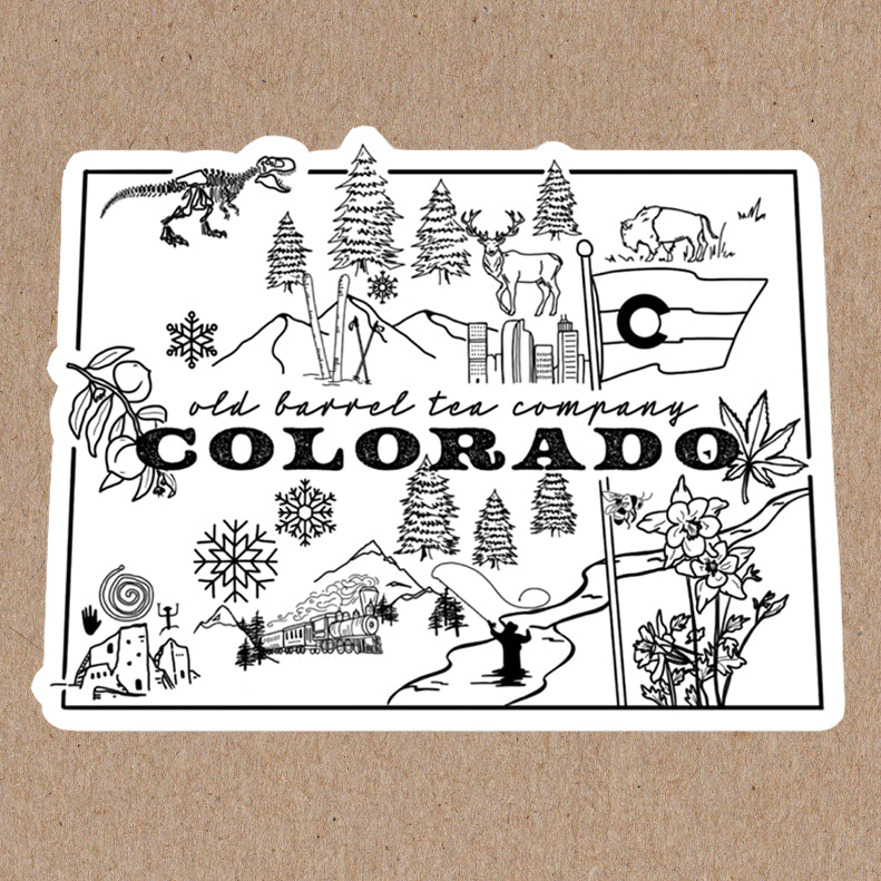 OBTC Colorado State Sticker
