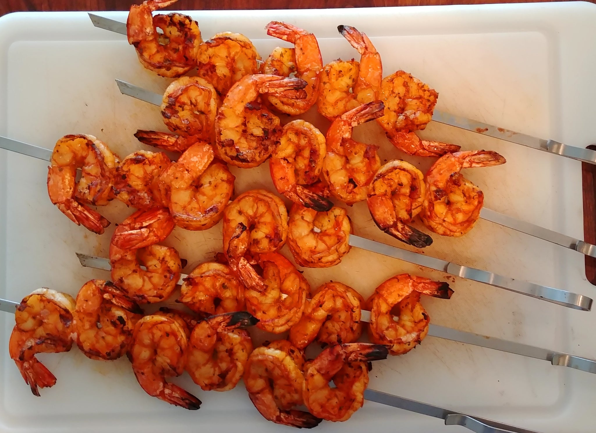 YUMMY, EASY, & "SAVE"-ORY: GRILLED SHRIMP SKEWERS