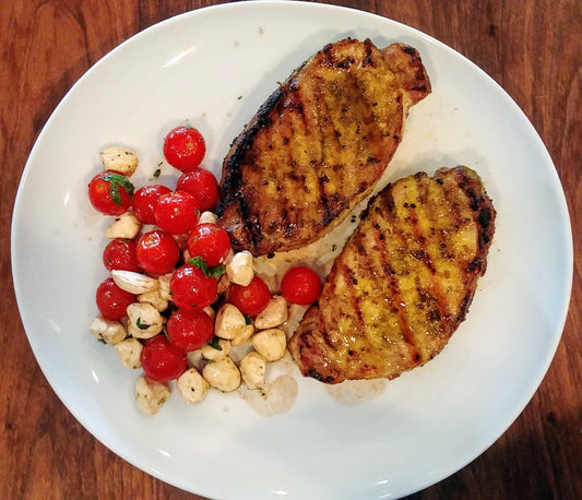 YUMMY, EASY, & "SAVE"-ORY: GRILLED PORK CHOPS