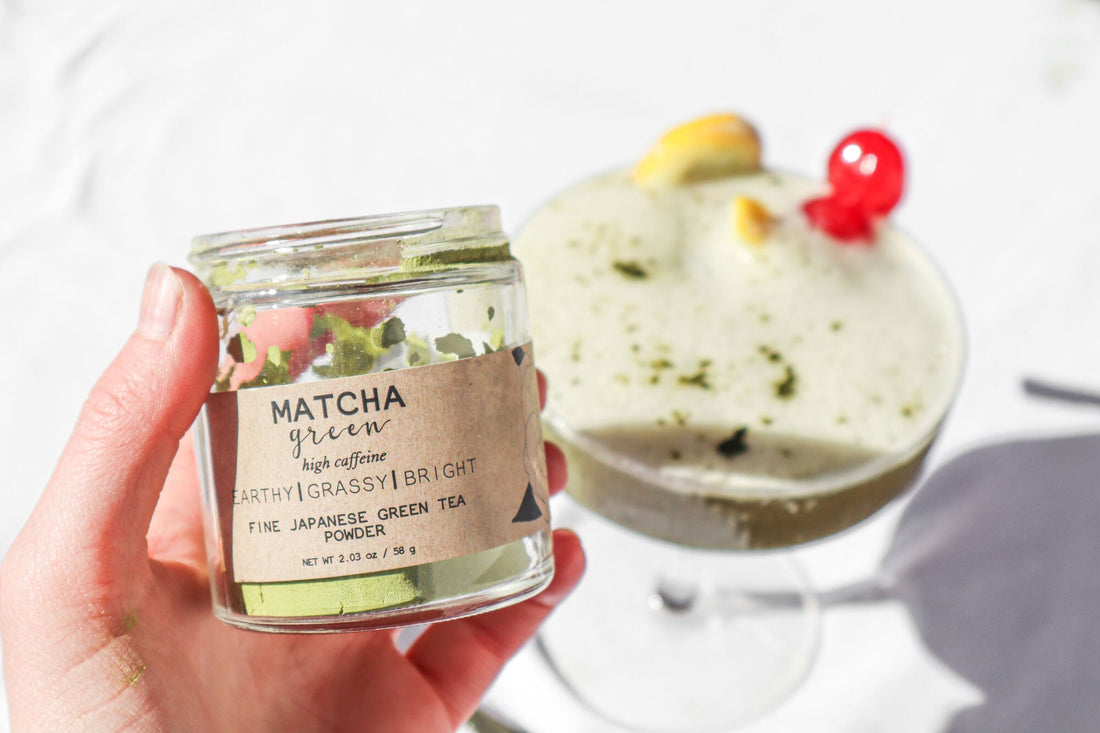 MATCHA WHISKEY SOUR 🥃