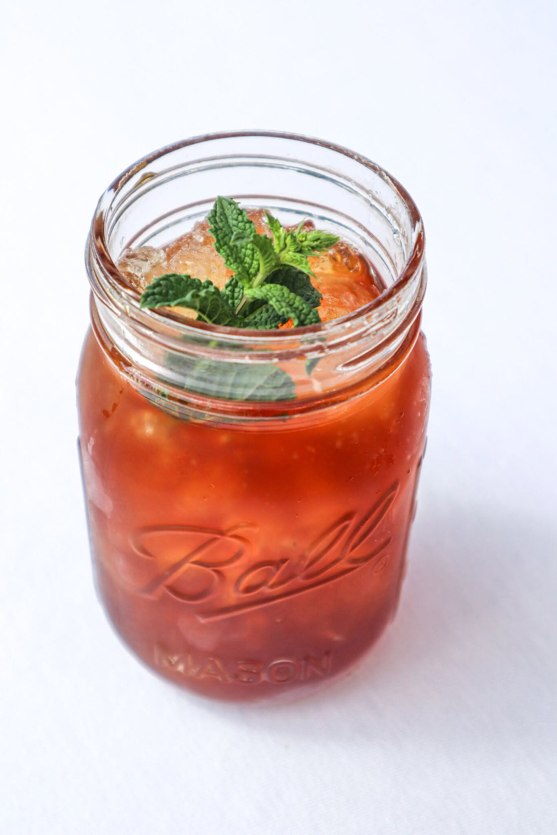 MINT JULEP ICED TEA 🍋