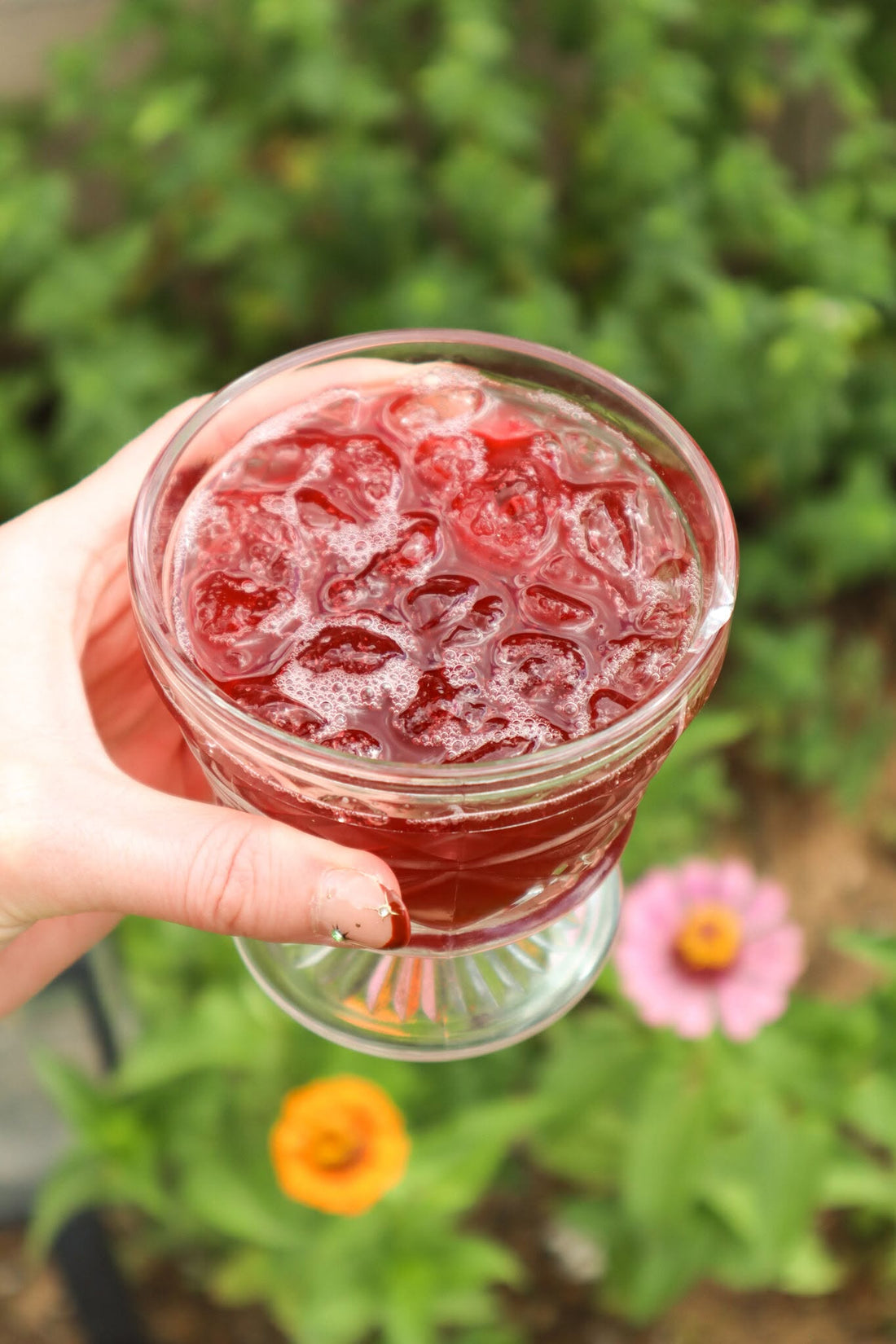 ICED BLUEBERRY TEA 🫐