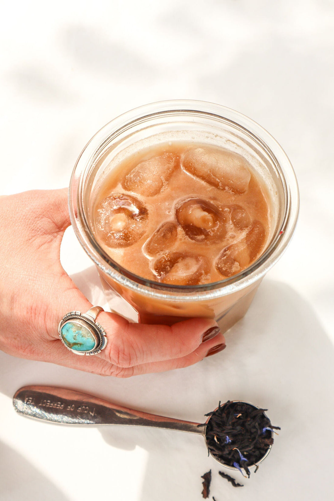 ICED COCONUT TEA 🥥 🧊