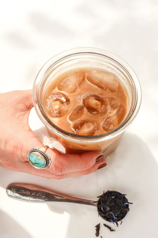 ICED COCONUT TEA 🥥 🧊