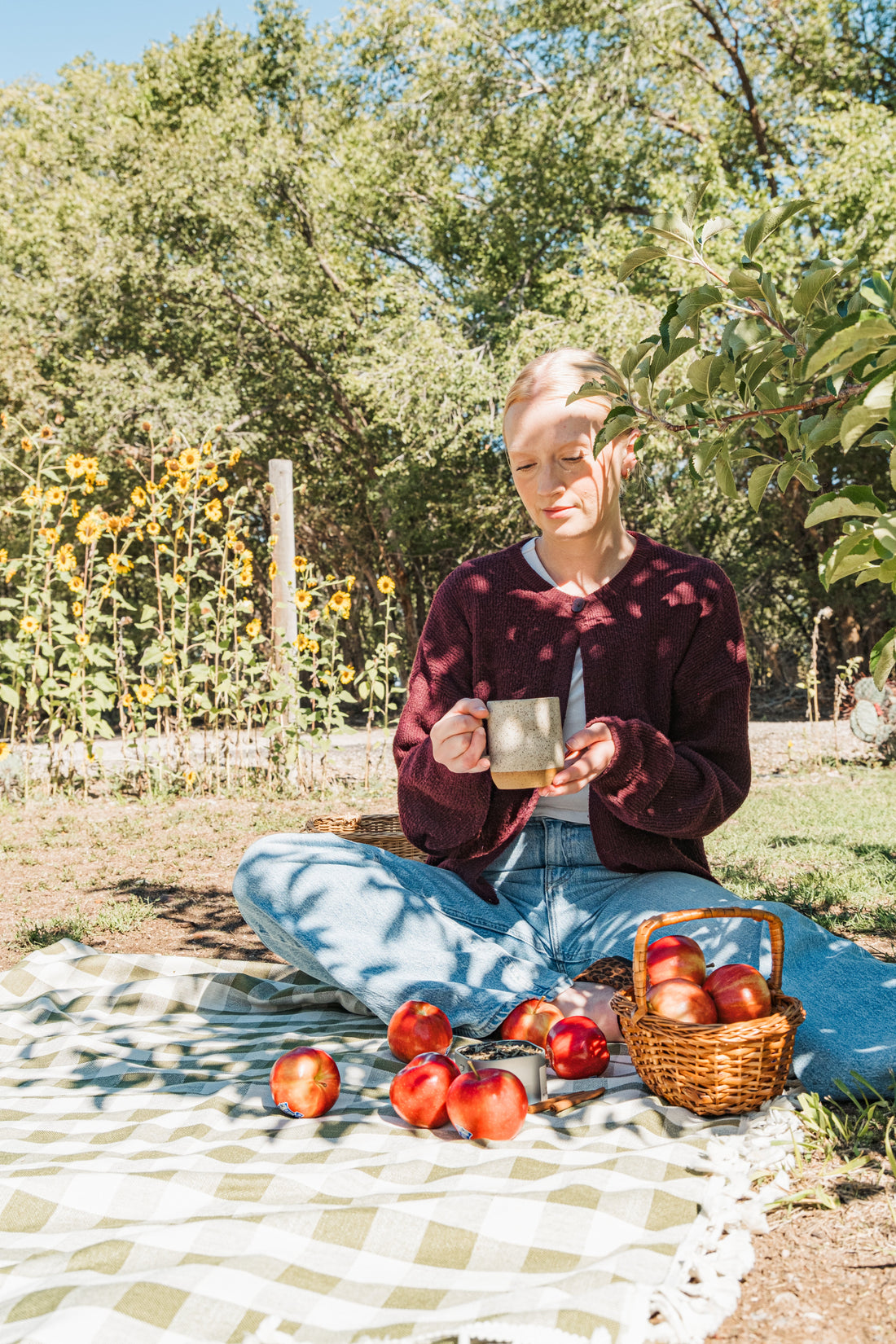 AFTERNOON IN THE ORCHARD..
