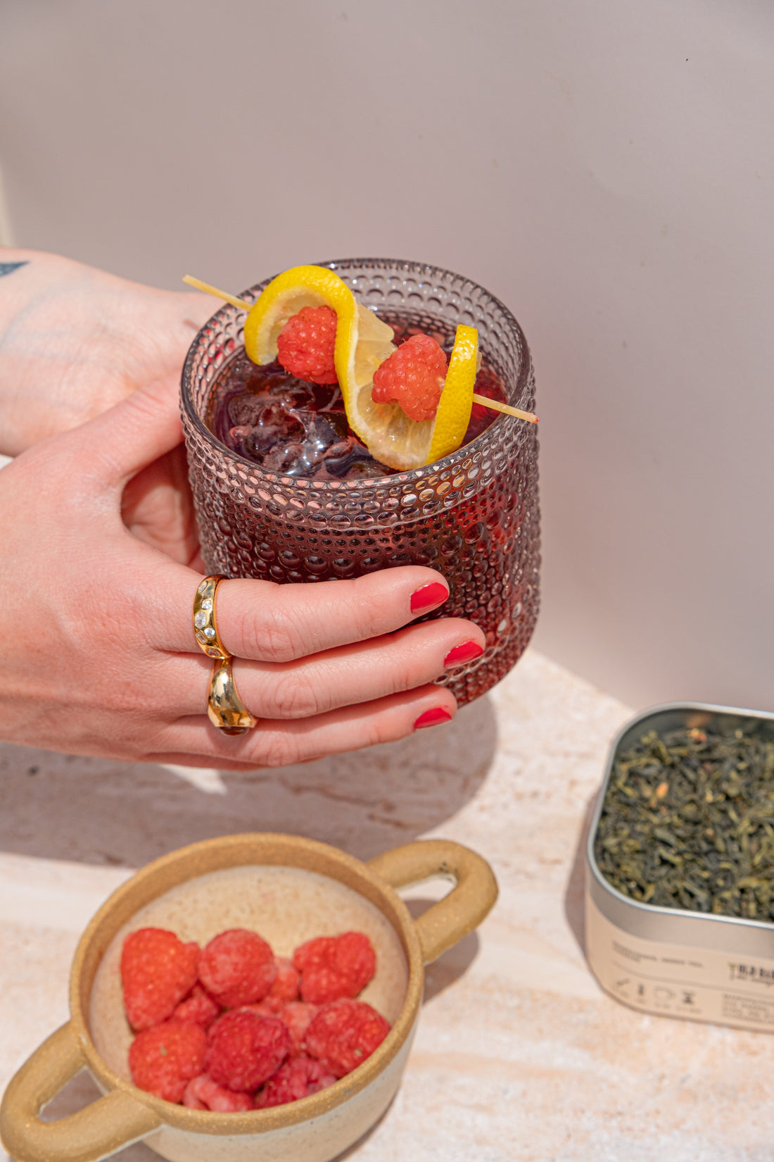 JASMINE-BERRY COCKTAIL ☁️