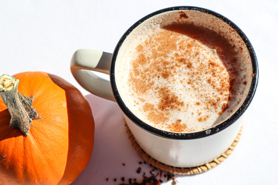 PUMPKIN TEA LATTE! 🎃