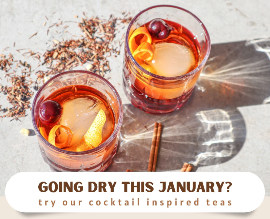 DRY JANUARY? 🍹 🍸 – Old Barrel Tea Co