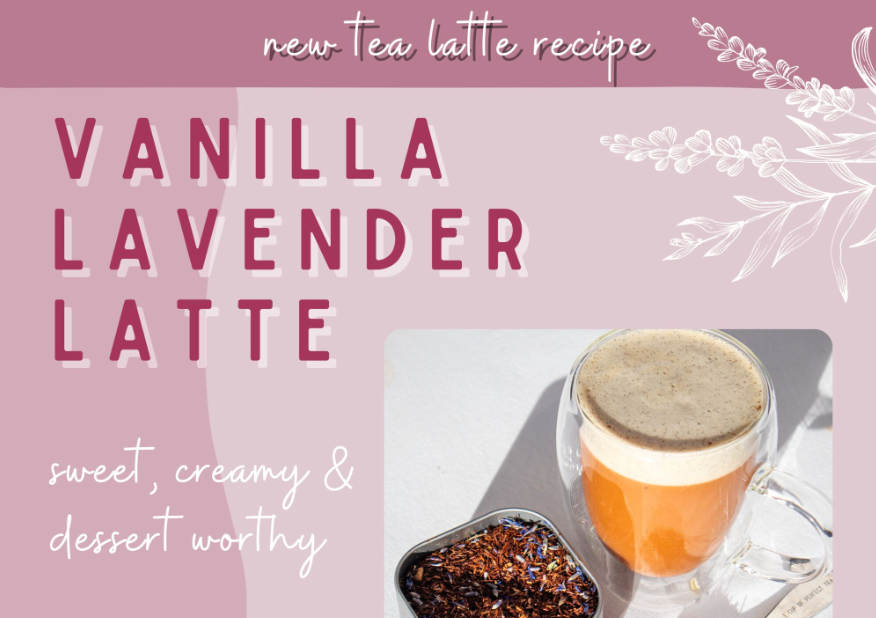 VANILLA LAVENDER LATTE 💓