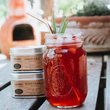 TEA BLENDING: BLOOD ORANGE & LEMONGRASS