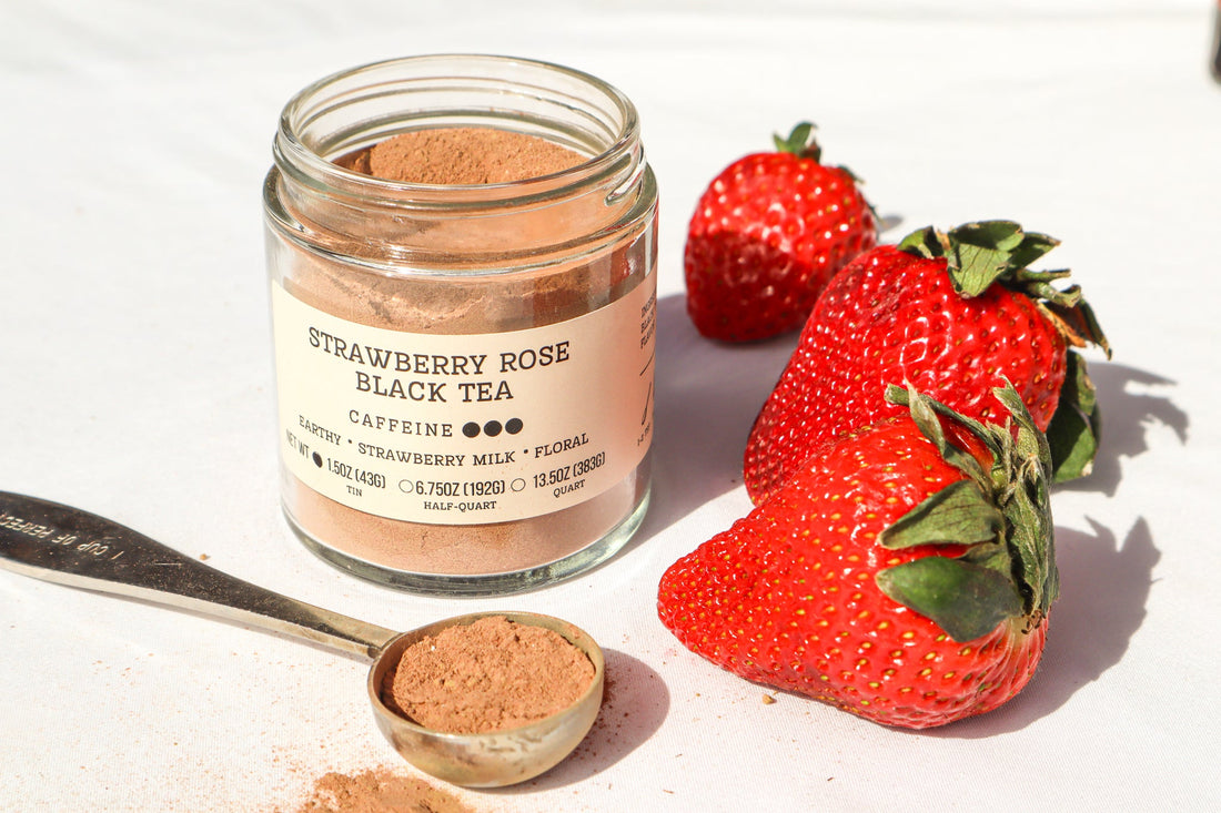TEA OF THE MONTH! 🍓 🥛