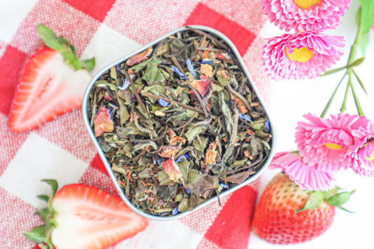 WILD STRAWBERRY TEA. 🍓