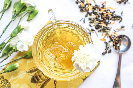 HONEYSUCKLE TEA! ✨