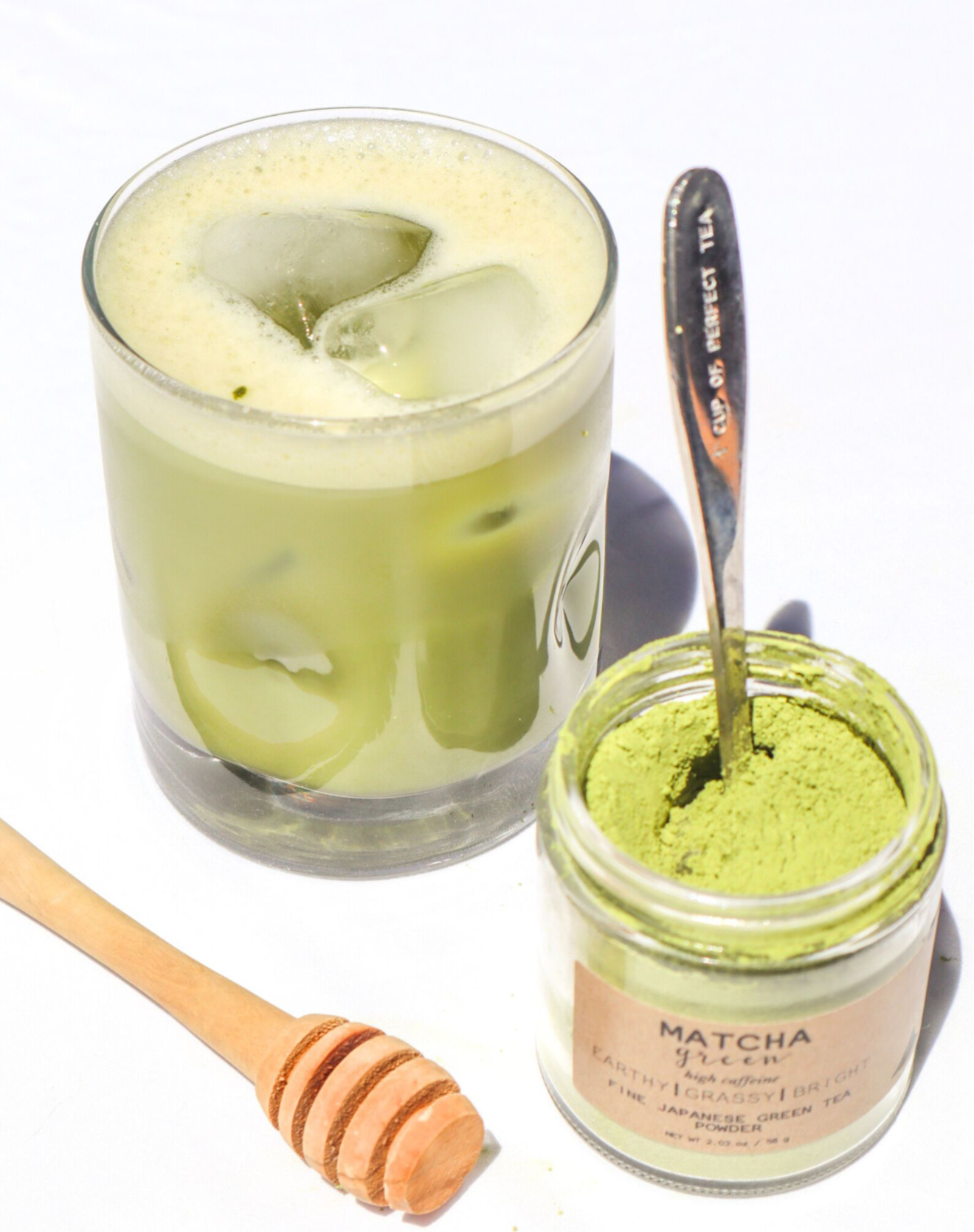 VANILLA BEAN MATCHA LATTE