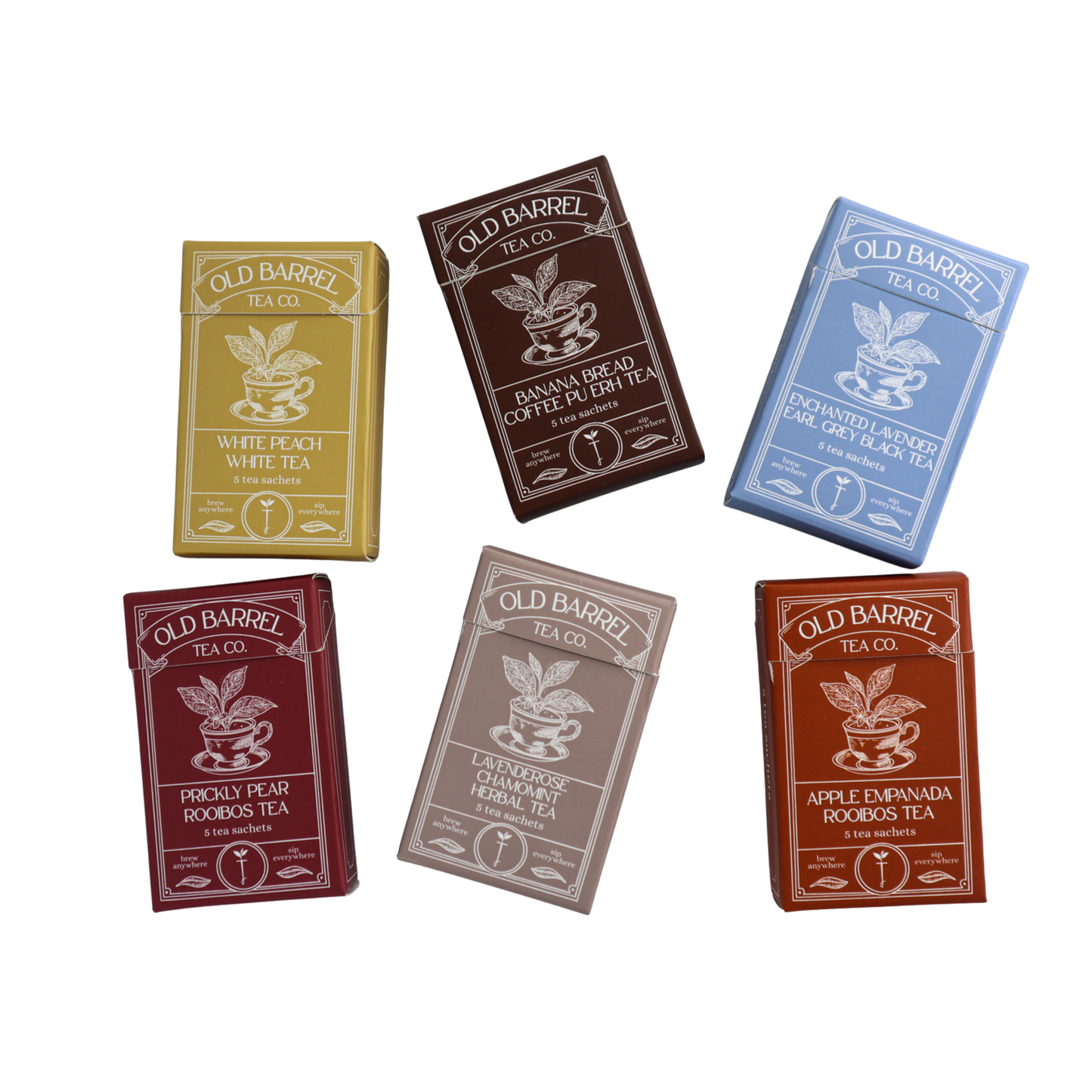 Tea-to-Go Tea Sachet Boxes
