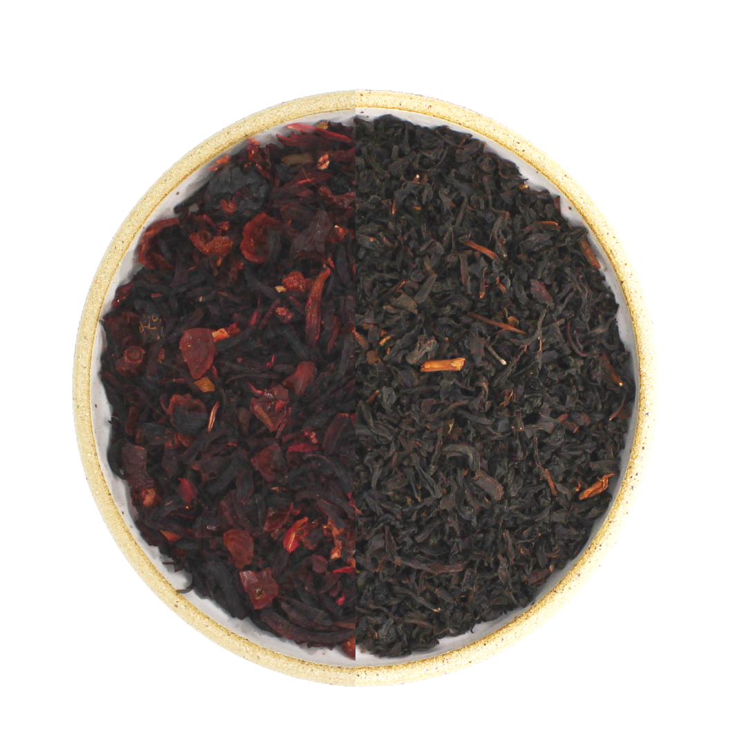 Berry & Strawberry Hazelnut Pu Erh