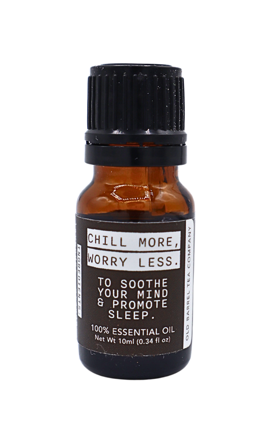 Chill More, Worry Less. Essential Oil Blend
