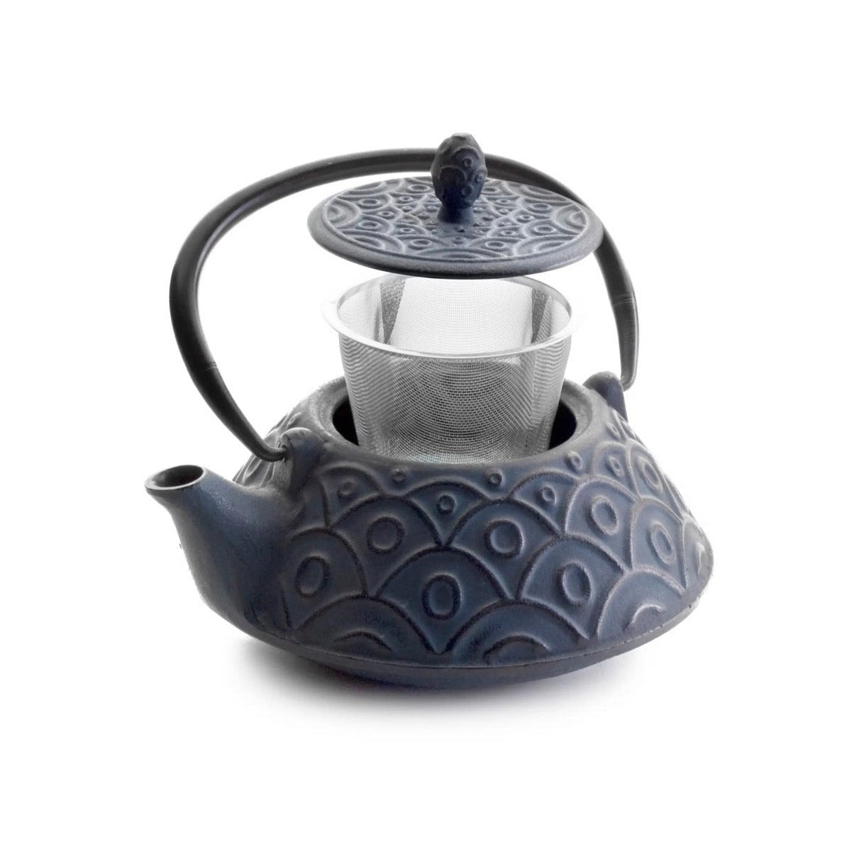 Black Malaysian Cast Iron Teapot