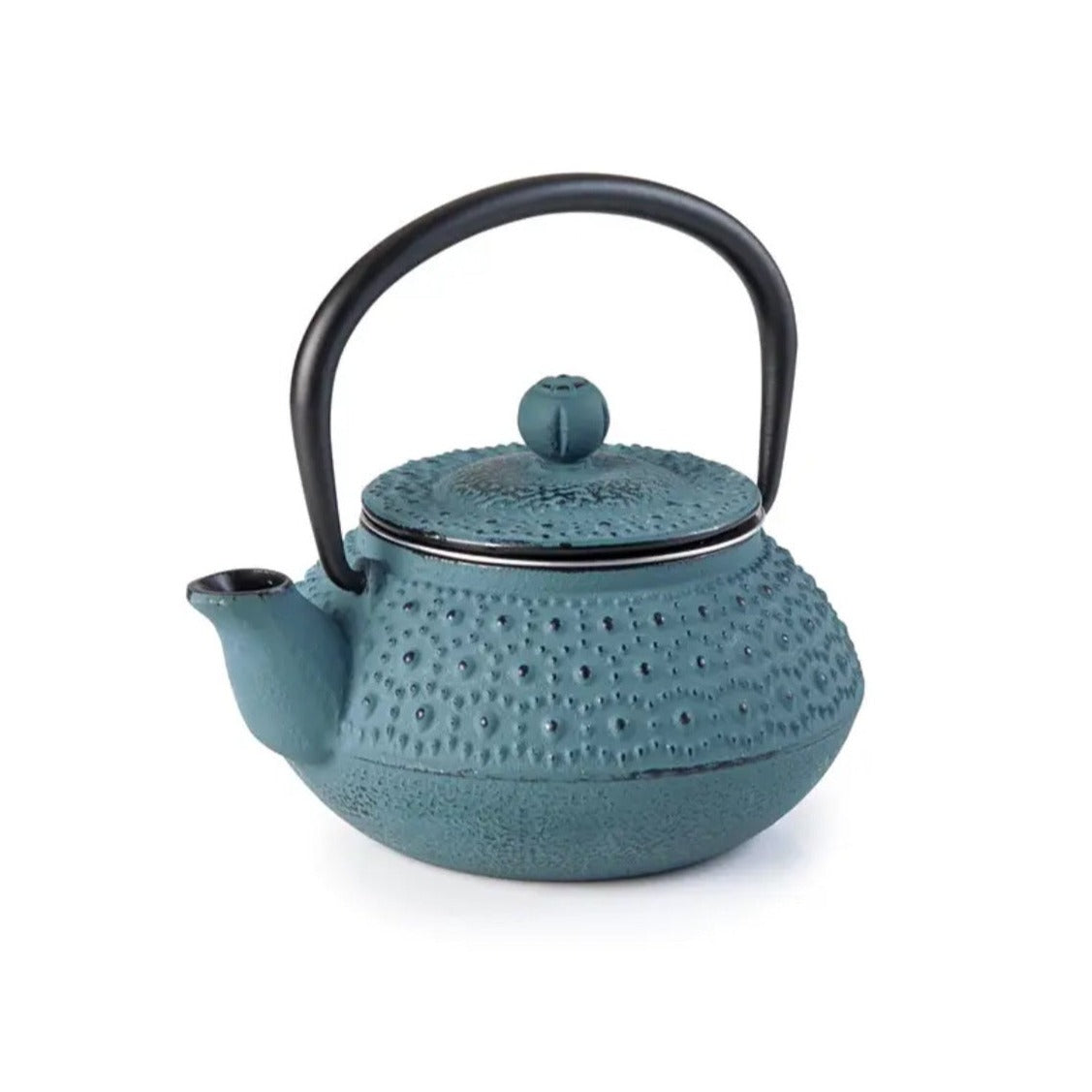 Turquoise Manaus Cast Iron Teapot