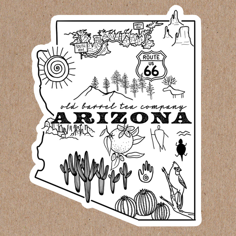 OBTC Arizona State Sticker