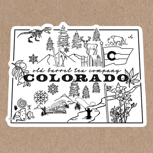 OBTC Colorado State Sticker
